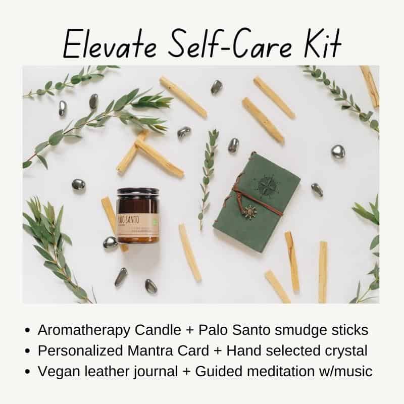 Elevate Self Care Kit Palo Santo Pure