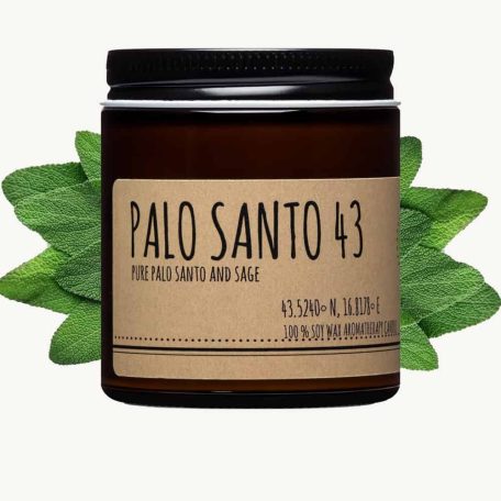 palo santo and sage candle 4oz