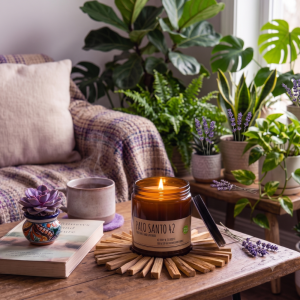 Palo Santo and Lavender Candle 42