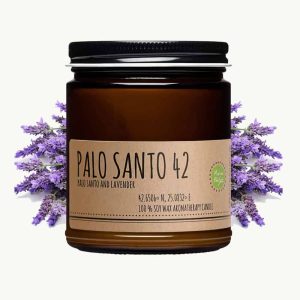 palo santo and lavender candle 9oz